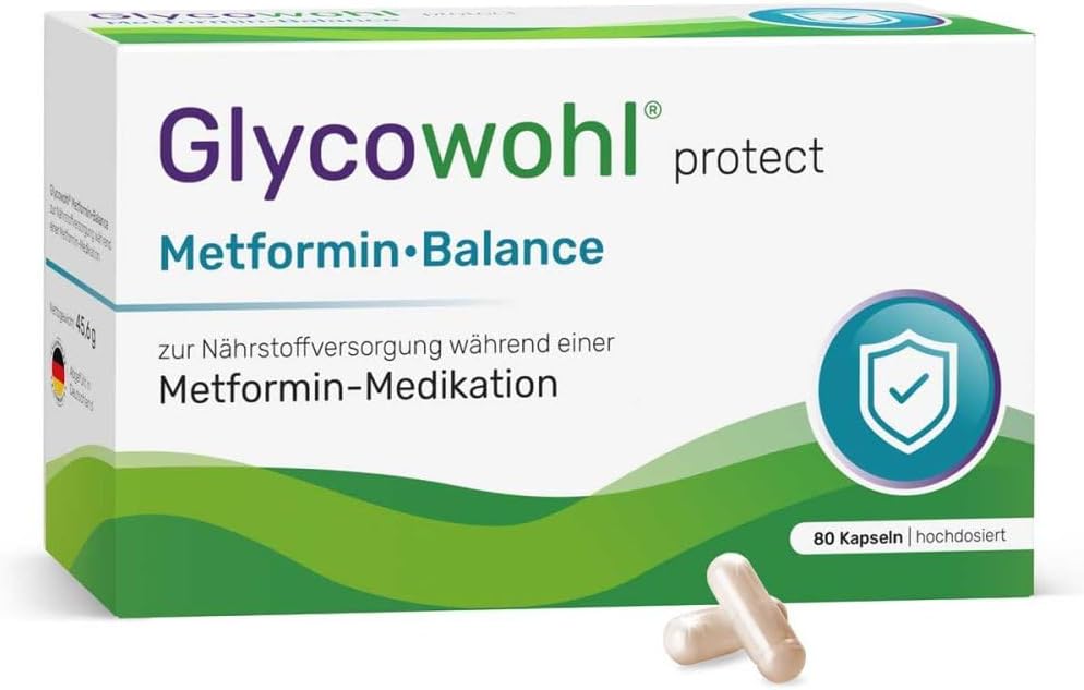 GLYCOWOHL METFORMIN BALITÀ NähRSTOFFROVERSorg.kaps. 80 stk