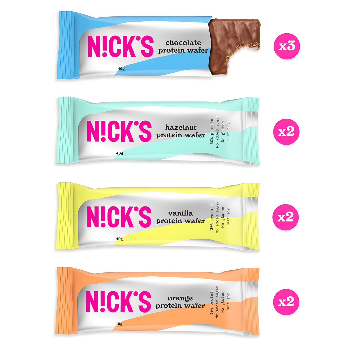 Nicks Keto Bars Erdnüsse N Fudge, Schokoladen Erdnüsse Karamell -Snacks, 175 Kalorien, 3,9 Nettokohlenhydrate, kein Zucker, glutenfrei, kohlenhydratarm (15 x 40 g)