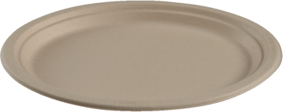 Fibertallerken Nature 19x26 cm Oval