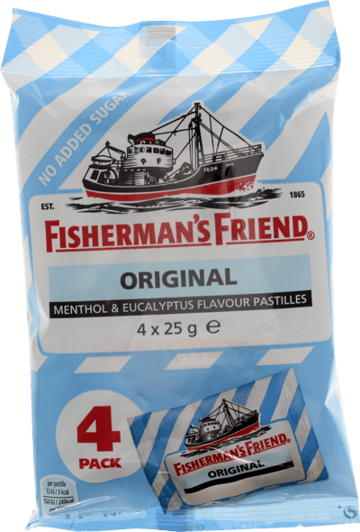Fisherman's Friend Original Blue stripe 4-pak