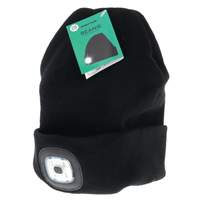 United BE2229 Beanie Med LED Lys