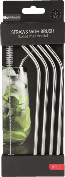 Sugerør Set Inkl Børste