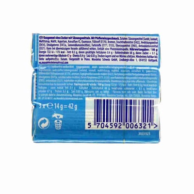 Stimorol Peppermint Sukkerfri 3-pak 42 g