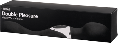 Sinful Curvy dublu plăcere Opladelig vibrator magic vibrator