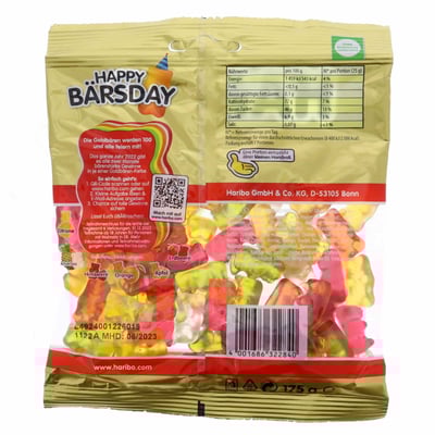 Haribo Guldbamser 175g