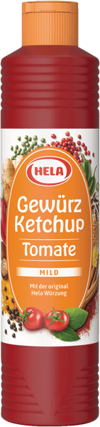 HeLa Krydderketchup Tomat 800 ml