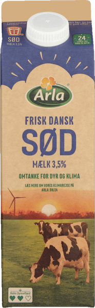 Arla 24 Sødmælk 35% 1 l