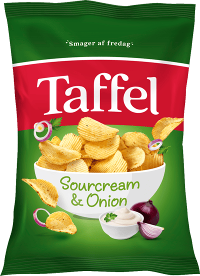 Taffel Sourcream & Onion 175 g