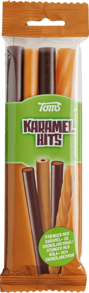 Toms Go'e Stænger Karamel Hits 100g