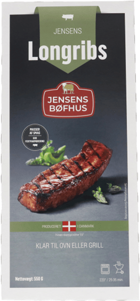 Jensens Longribs 550G