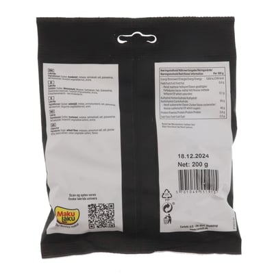 Finsk Lakrids Salmiak 200g