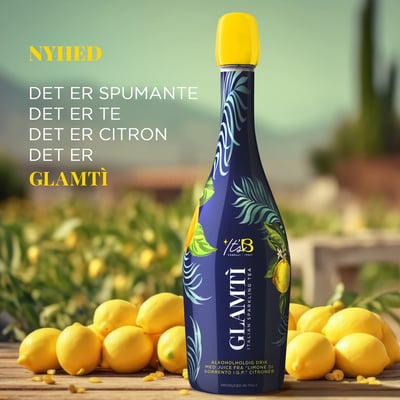 Glamtí Sparkling Tea Lemon 075L 5%
