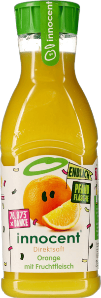 INNOCENT appelsinjuice med frugtkød 09 l DPG