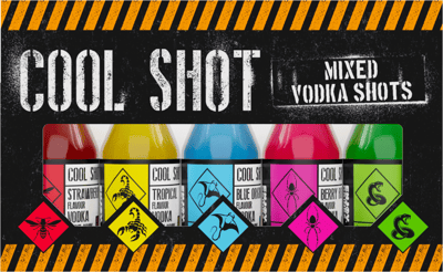 Cool Shot Mixed 5-pack 15% 5 x 20 ml