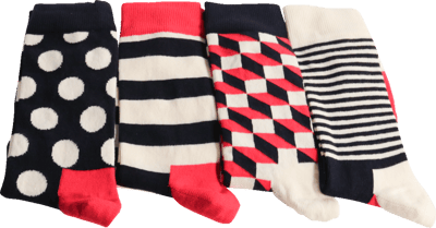 Calcetines felices gavesæt str 36-40