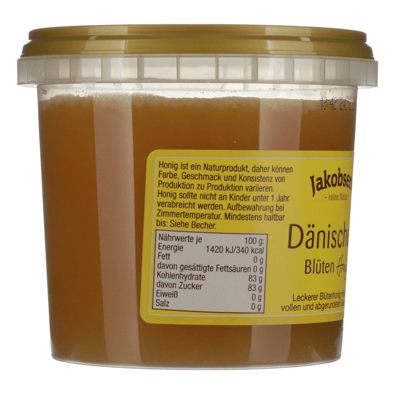 Jakobsens Dansk Blomster Honning 425G