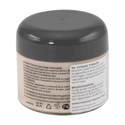 Id ekstrem titanium hårvoks 100 ml
