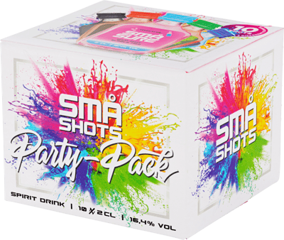 Små Shots Party Mix 164% 10x2 cl