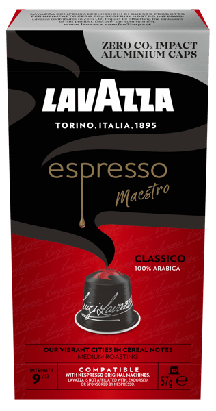 Lavazza Espresso Classico Kaffekapsler 10 Stk
