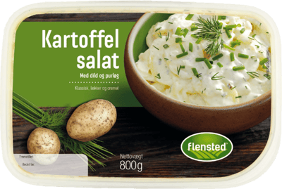 Flensted Kartoffelsalat Dild&Purløg 800g