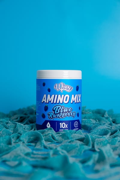 Wispy Amino Mix Blue Raspberry 350 g