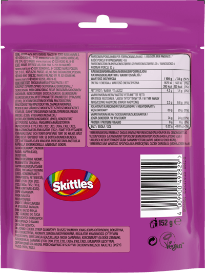 Skittles Wild Berry 152G