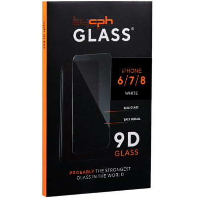 Leki bycph Pro Glass - iPhone 6 7 8 WHITE
