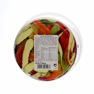Haribo kæmpeslanger 30stk 1200 g