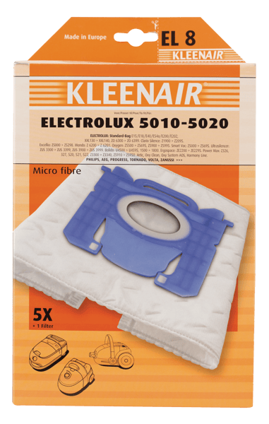 Støvsugerposer Elux Z5000 S-bag EL8(147207)