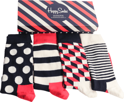 Calcetines felices gavesæt str 36-40