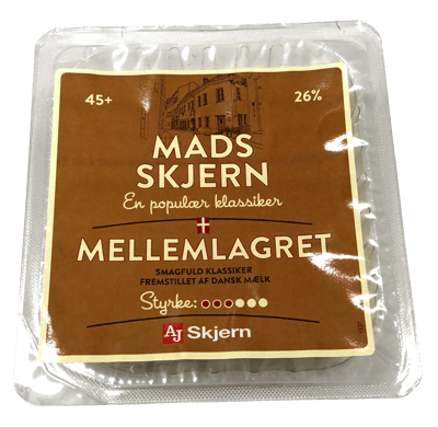 Mads Skjern Skiveost ML 45+ 250 g