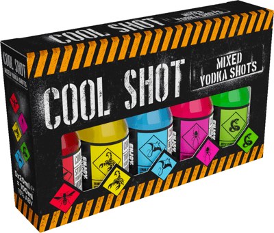 Cool Shot mixt 5 pachet 15% 5 x 20 ml