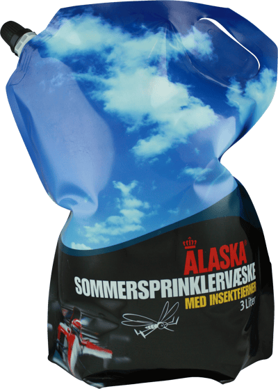 Alaska Sommersprinklervæske 3 ltr pose