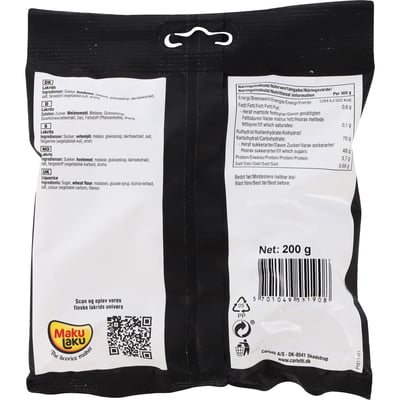 Finsk Lakrids Sød 200g