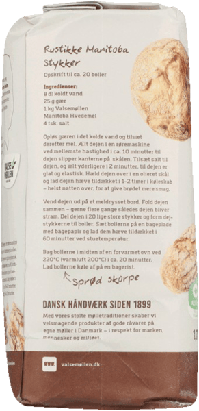 Manitoba Valsemøllen 1700 g