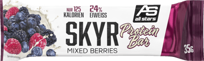 All Stars Skyr Protein Bar mixt Bær 35G