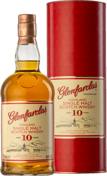 Glenfarclas 10 år 40% 07l