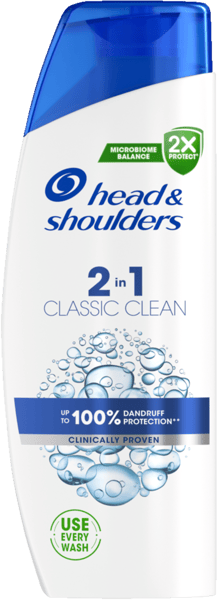 Cabeza y hombros Shampoo Classic 2in1 250 ml