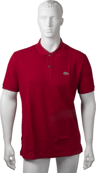 Lacoste Polo Bordeaux Str L