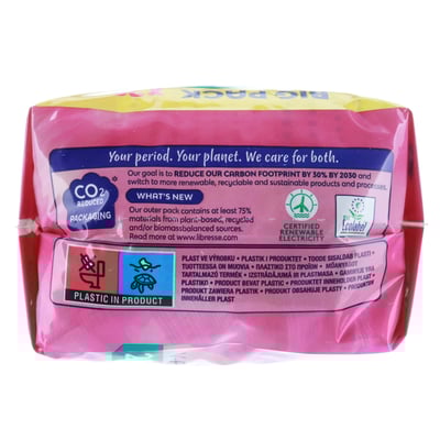 Libresse Ultra Long+ bind med vinger 22 stk