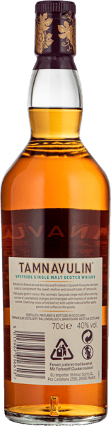 Barril de vino tinto de tamnavulina 40% 07L