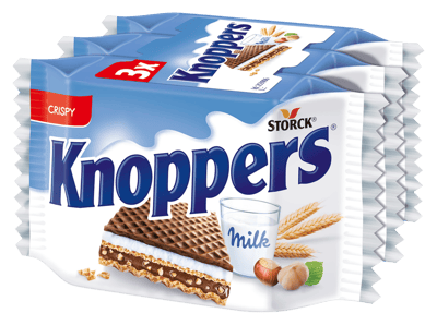 Knoppers 3 pak 75g