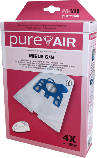 Støvsugerposer Miele S600-serie MI8 (147506)