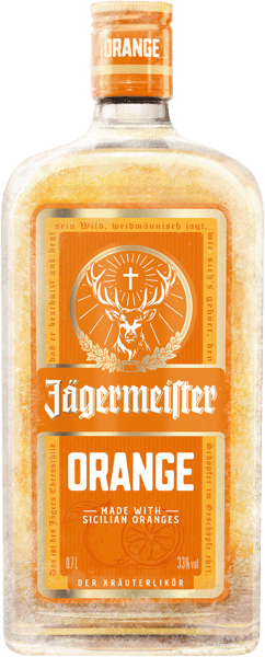 Jägermeister naranja 33% 07L