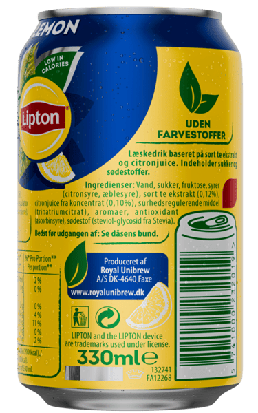 Lipton Lemon Té helado 24x033l