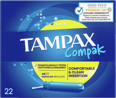 Tampax Compak regular 22ct