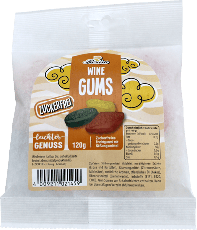 Wine Gums Sukkerfri Rexim 120g