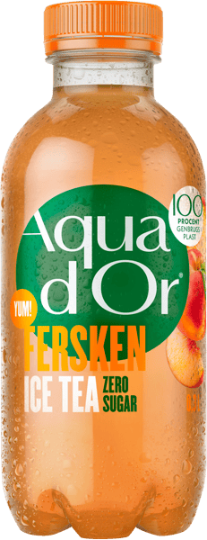 Aqua D'or Black Tea Fersken 20x03 l pet