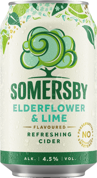 Somersby Elderflower Lime 20x033l