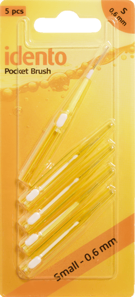 Idento Pocket Brush (5 stk)